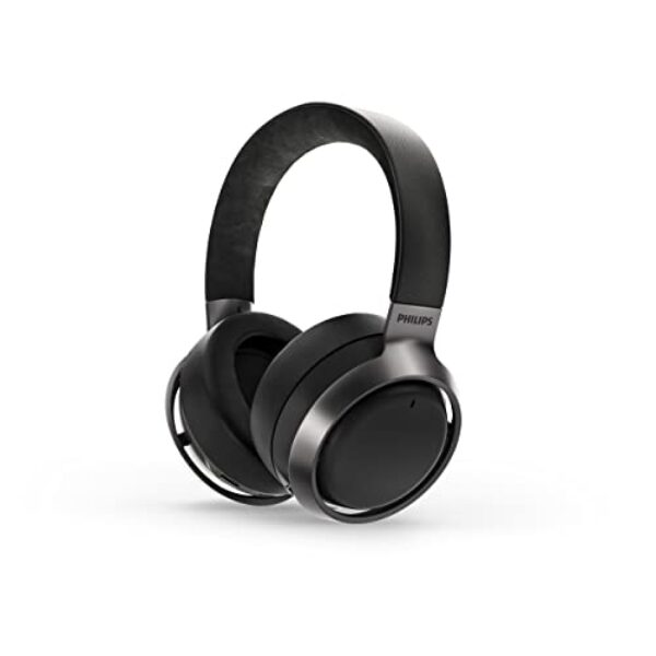 PHILIPS L3/00 Audio Fidelio Kabellose Active Noise Cancelling Bluetooth Kopfhörer, Over-Ear für Erwachsene, Kopfhörer mit 2 Mikrofonen, 38 Stunden Wiedergabezeit, Schwarz,Einheitsgröße